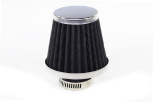 Filtr Powietrza Stożek Fi - 28mm Czarny Wb