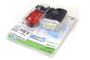 Lampy Rowerowe Zestaw Led