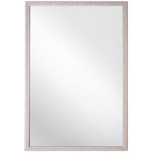 Lustro ścienne 60 x 90 cm różowe MORLAIX