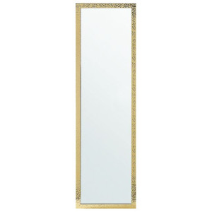 Lustro stojące 40 x 140 cm złote BRECEY