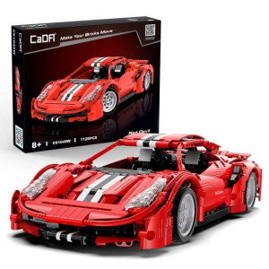 Klocki Samochód CaDA C61049W Auto Red Devils
