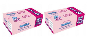 Chusteczki dla niemowląt Bambino (63 sztuki) x 14 opakowań