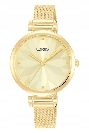 Zegarek damski LORUS RG208TX9 Mesh Złoty