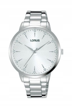 Zegarek damski LORUS RG231TX9 Cyrkonie Srebrny