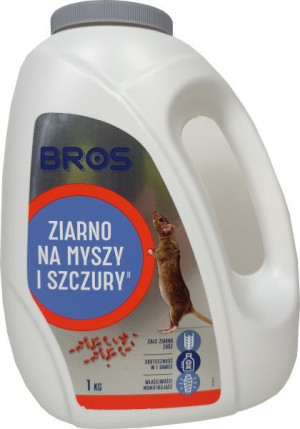 Ziarno na myszy i szczury Bros 1 kg