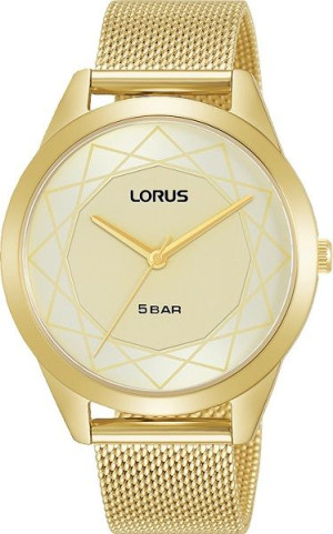 Zegarek Damski LORUS RG286TX9 Mesh Złoty