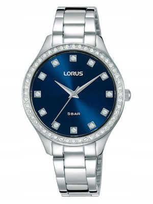 Zegarek damski LORUS RG287RX9 Cyrkonie Srebrny