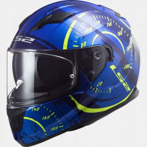 KASK MOTOCYKL LS2 FF320 Stream Evo Tacho Blue S