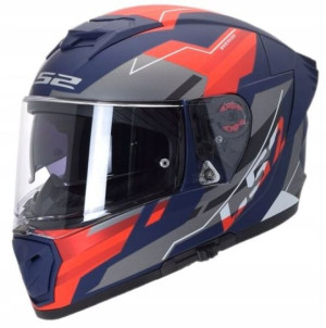 KASK MOTOCYKL LS2 FF390 Breaker Evo Beta Red XL