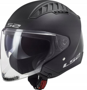 KASK MOTOCYKLOWY LS2 Copter OF600 czarny mat XXL