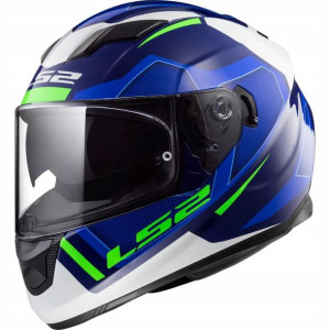 KASK MOTOCYKLOWY LS2 FF320 Stream Evo Axis Blue XXS