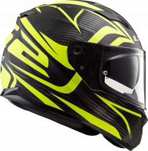 KASK MOTOCYKLOWY LS2 FF320 Stream Evo Jink Fluo XL