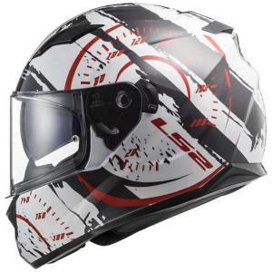 KASK MOTOCYKLOWY LS2 FF320 Stream Evo Tacho Red XL