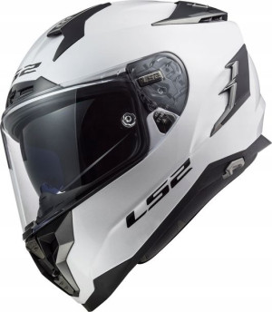KASK MOTOCYKLOWY LS2 FF327 Challenger biały XL