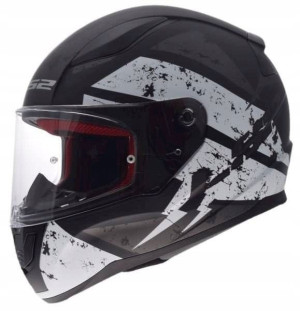 KASK MOTOCYKLOWY LS2 FF353 Rapid Deadbolt XS pełny