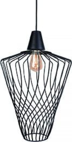 Lampa Wisząca Żyrandol Led Nowodvorski Wave Czarna, Stal 8856