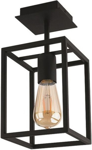 Lampa Sufitowa Żyrandol Led Nowodvorski Crate Czarna, Stal 9045