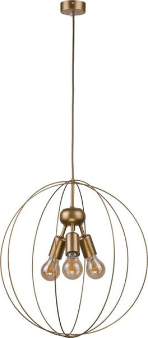 Lampa Wisząca Żyrandol Led Nowodvorski Bullet Złota, Stal 9061