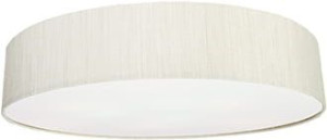 Lampa Sufitowa Plafon Led Nowodvorski Turda Biała, Tkanina 8958
