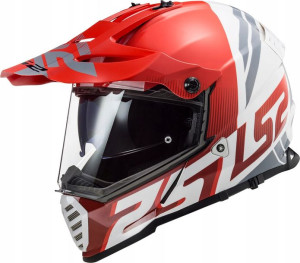 KASK MOTOCYKLOWY LS2 MX436 Pioneer Evolve Red S