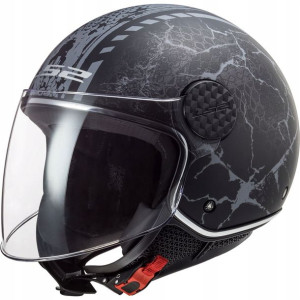 KASK MOTOCYKLOWY LS2 OF558 Sphere Lux Snake M