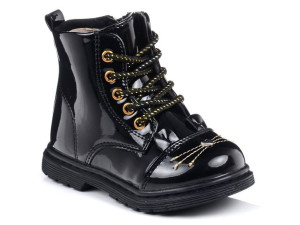 Buty dziewczęce jesienne ocieplane Miss 4309