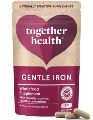Gentle Iron with B Vitamins - Żelazo i witaminy B (30 kaps.)