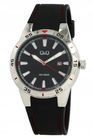 Zegarek męski Q&Q A470-302 Datownik 50m