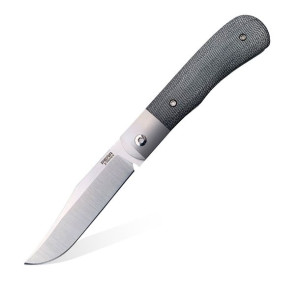 Nóż składany Pena Knives X-Series Large Texas Trapper Black Canvas Micarta