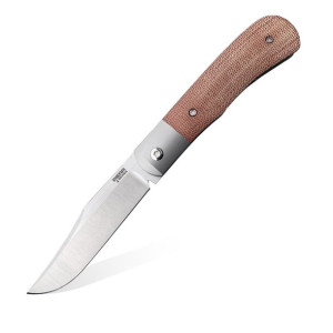 Nóż składany Pena Knives X-Series Large Texas Trapper Brown Canvas Micarta