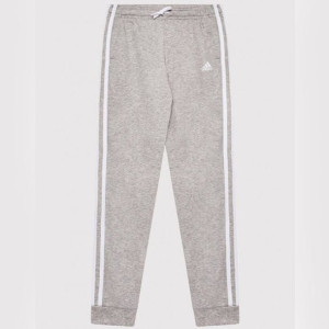 Spodnie adidas 3 Stripes C PT girls HU1551 - SZARY; 140 CM