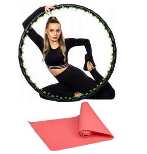 Hula Hop Z Masażerem Odchudzające Składane+gratis