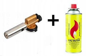Palnik Gazowy Żeliwny Lutlampa + 1gaz