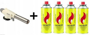 Palnik Gazowy Kartusz Ceramiczny Lutlampa +4 Gaz
