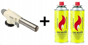Palnik Gazowy Kartusz Ceramiczny Lutlampa +2 Gaz