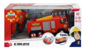 Strażak Sam - rc turbo jowisz - wóz strażacki
