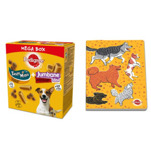 PEDIGREE® Mega Box Tasty Minis i Jumbone™ Mini – przysmak dla dorosłych psó