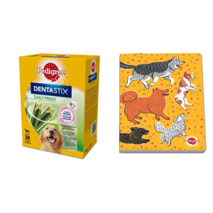 PEDIGREE® DentaStix™ Daily Fresh – karma uzupełniająca o smaku kurczaka, dl