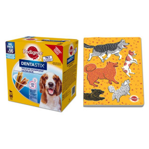 PEDIGREE DentaStix (średnie rasy) przysmak dentystyczny dla psów 56szt. - 1