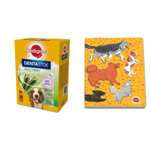 PEDIGREE® DentaStix™ Daily Fresh – karma uzupełniająca o smaku kurczaka, dl