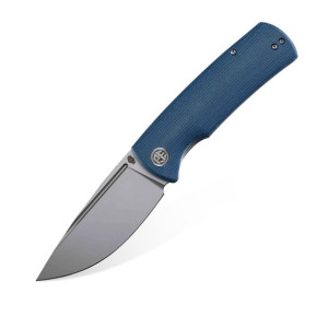 Nóż składany Petrified Fish Beluga |K110 - Micarta Niebieska