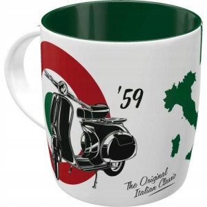 KUBEK CERAMICZNY VESPA ITALIAN nostalgic art 43057