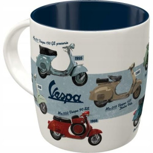 KUBEK CERAMICZNY VESPA MODELS nostalgic art 43052