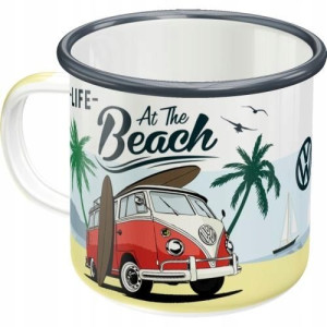 KUBEK EMALIOWANY VW BULLI nostalgic art 43218