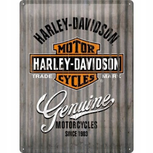 PLAKAT BLACHA HARLEY DAVIDSON 30X40 nostalgic art