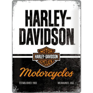 PLAKAT BLACHA HARLEY DAVIDSON 30X40 nostalgic art