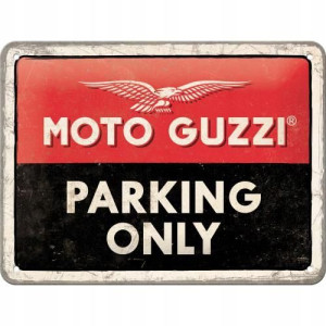 PLAKAT BLACHA MOTO GUZZI 15X20 nostalgic art