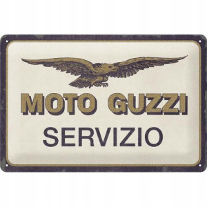 PLAKAT BLACHA MOTO GUZZI 20X30 nostalgic art