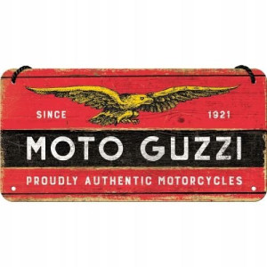 ZAWIESZKA METALOWA MOTO GUZZI wood nostalgic art