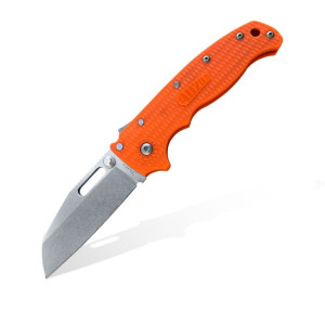 Nóż składany Demko Knives AD20.5 Shark Foot AUS10A Orange Grivory